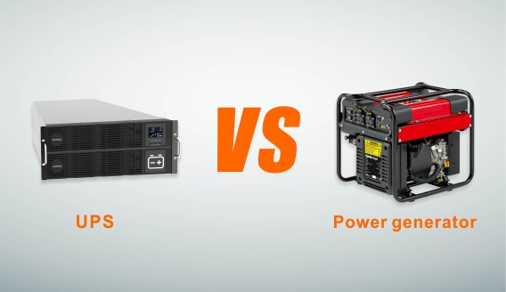 Pengaruh kapasitor input antara UPS dan Generator
