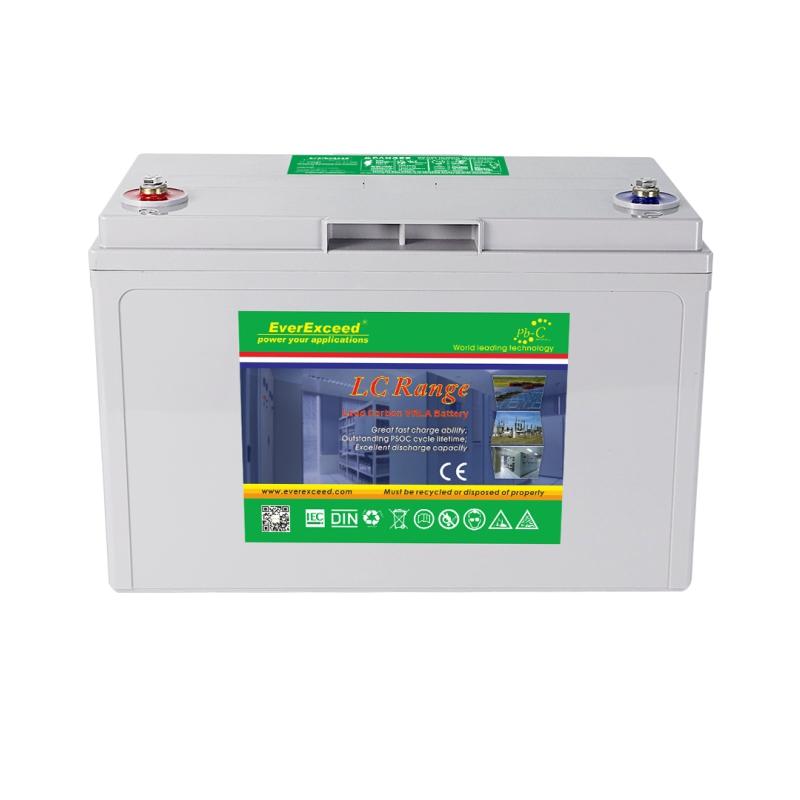 Rentang LC 12V Baterai Karbon Timbal
