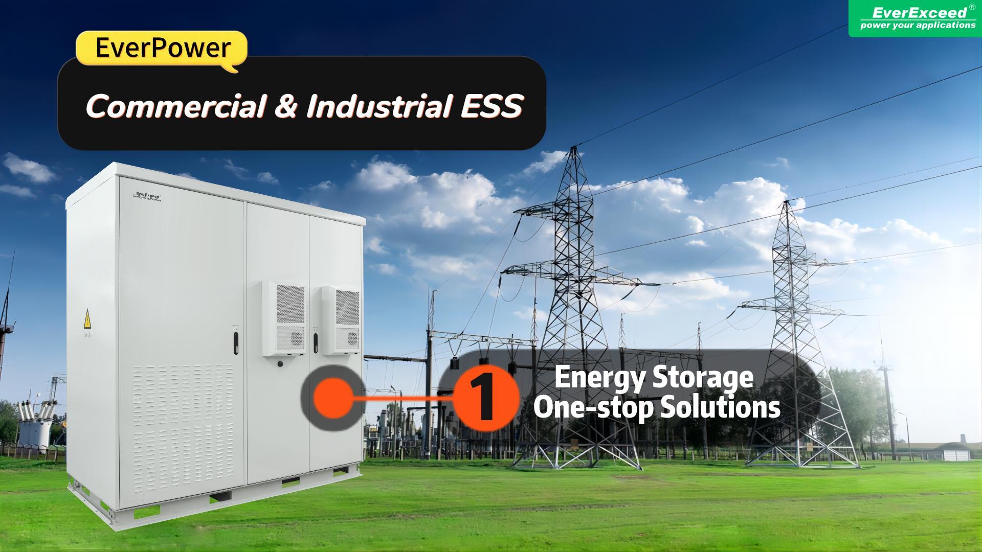 Sistem Penyimpanan Energi Komersial & Industri EverPower