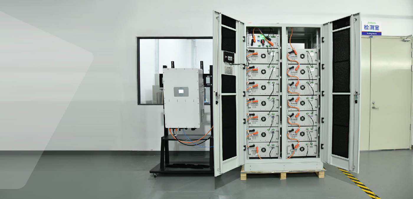 Baterai Lithium 716.8V 280A untuk C&I ESS Bekerja dengan Inverter Deye